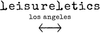 LEISURELETICS LOS ANGELES logo