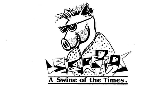 LEISUREPIGS A SWINE OF THE TIMES. logo