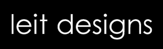 LEIT DESIGNS logo