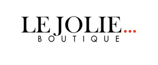 LEJOLIE... BOUTIQUE logo