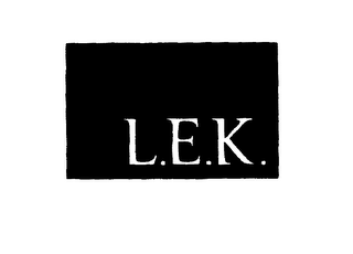 L.E.K. logo