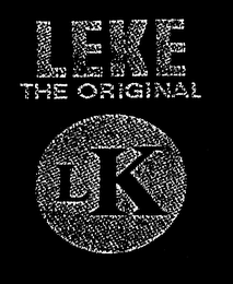 LEKE THE ORIGINAL LK logo