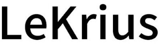 LEKRIUS logo