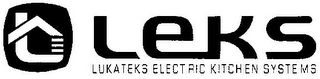 LEKS LUKATEKS ELECTRIC KITCHEN SYSTEMS logo