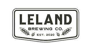 LELAND BREWING CO. EST. 2020 logo