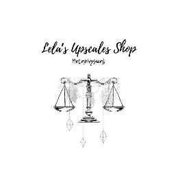 LELA'S UPSCALES SHOP METAPHYSICAL logo