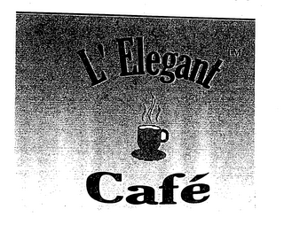 "L'ELEGANT CAFE logo