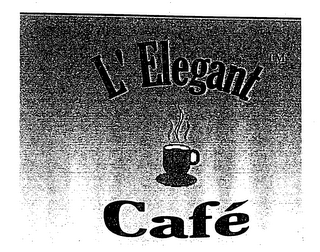 "L'ELEGANT CAFE logo