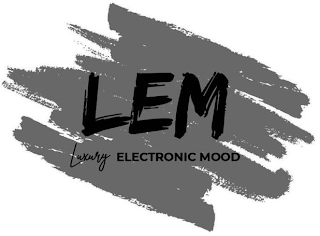 LEM LUXURY ELECTRONIC MOOD logo