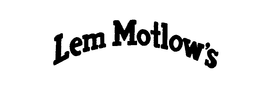 LEM MOTLOW'S logo