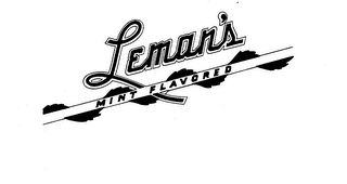 LEMAN'S MINT FLAVORED logo