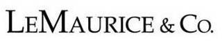 LEMAURICE & CO. logo