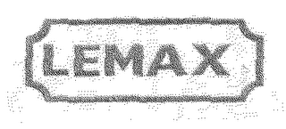 LEMAX logo