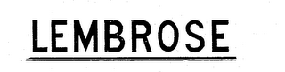 LEMBROSE logo