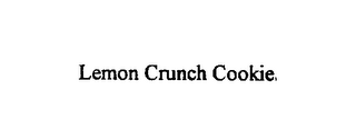 LEMON CRUNCH COOKIE logo