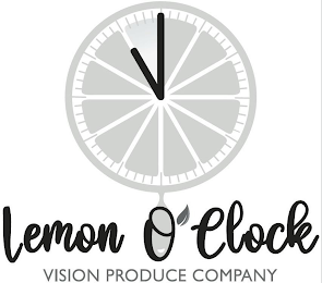 LEMON O'CLOCK VISION PRODUCE COMPANY logo