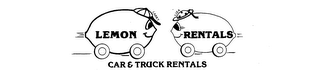LEMON RENTALS CAR & TRUCK RENTALS logo