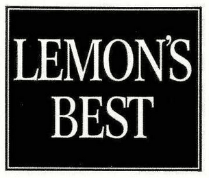 LEMON'S BEST logo