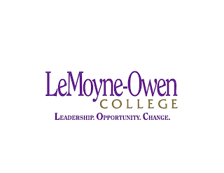 LEMOYNE-OWEN COLLEGE. LEADERSHIP. OPPORTUNITY. CHANGE logo