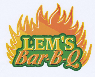 LEM'S BAR-B-Q logo