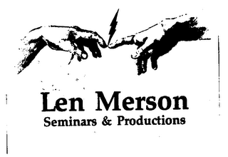 LEN MERSON SEMINARS & PRODUCTIONS logo