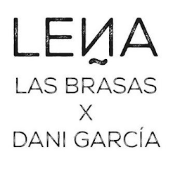 LENA LAS BRASAS X DANI GARCIA logo