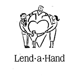 LEND A HAND logo
