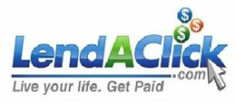LENDACLICK.COM LIVE YOUR LIFE. GET PAID logo