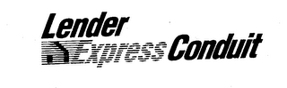 LENDER EXPRESS CONDUIT logo