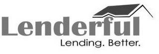 LENDERFUL LENDING. BETTER. logo
