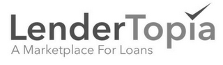 LENDERTOPIA A MARKETPLACE FOR LOANS logo