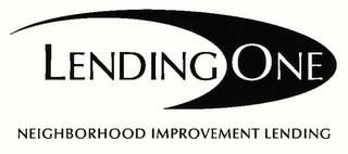 LENDING ONE NEIGHBORHOOD IMPROVEMENT LENDING logo