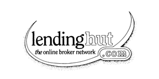 LENDINGHUT THE ONLINE BROKER NETWORK.COM logo