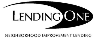 LENDINGONE NEIGHBORHOOD IMPROVEMENT LENDING logo
