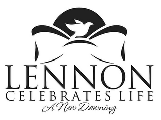 LENNON CELEBRATES LIFE A NEW DAWNING logo