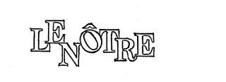 LENOTRE logo