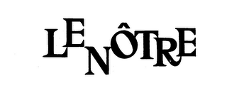 LENOTRE logo