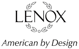 LENOX AMERICAN BY DESIGN logo