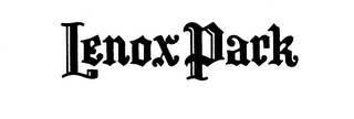 LENOX PARK logo