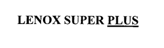 LENOX SUPER PLUS logo