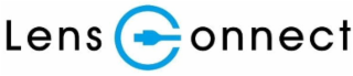 LENS CONNECT logo