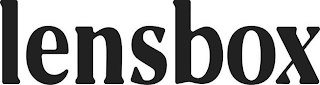 LENSBOX logo