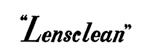 LENSCLEAN logo