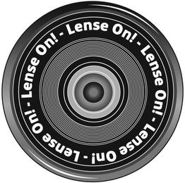 LENSE ON!- logo