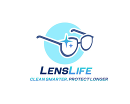 LENSLIFE CLEAN SMARTER. PROTECT LONGER logo