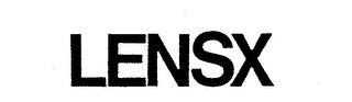 LENSX logo