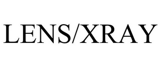 LENS/XRAY logo