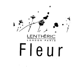 LENTHERIC LONDON PARIS FLEUR logo