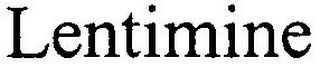 LENTIMINE logo