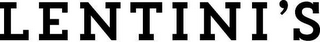 LENTINI'S logo